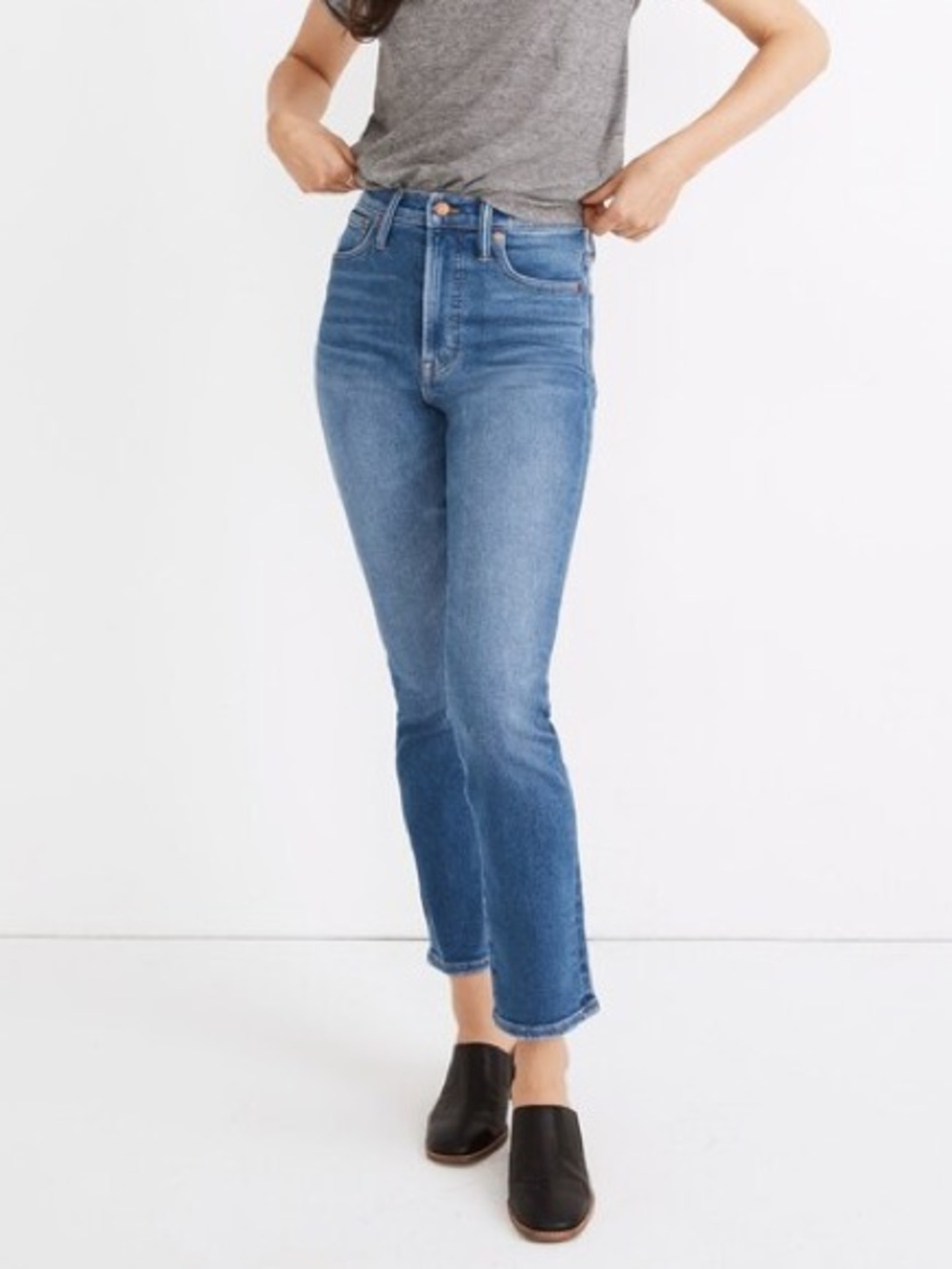 Madewell The Perfect Vintage Jeans in Englewood Wash High Rise